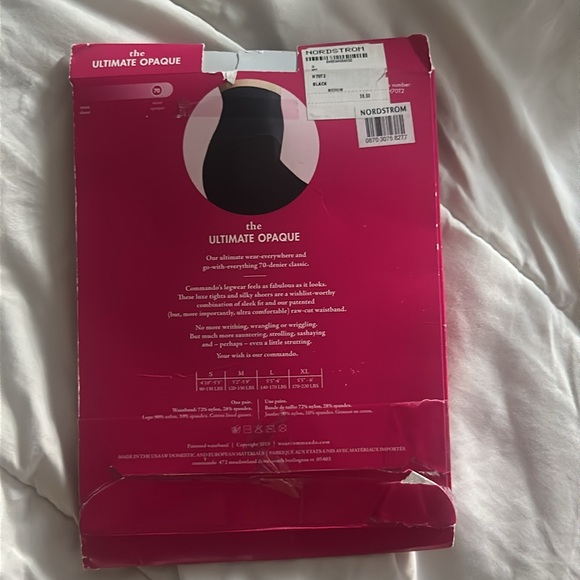 Commando Ultimate Opaque Matte Tights NWT - Picture 6 of 7